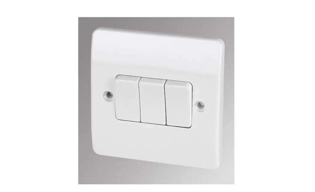 3 Gang light switch