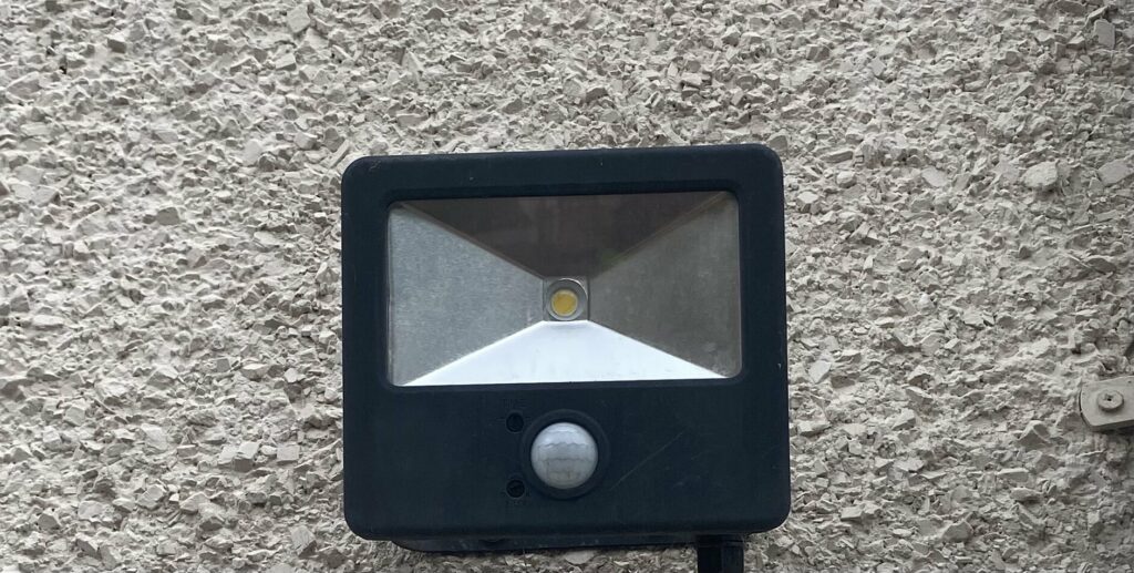 My outside floodlights motion sensor helps reduce the time it is illuminated and reduce insect attraction.